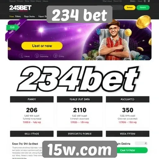 234 bet oferece promoções para novos usuários
