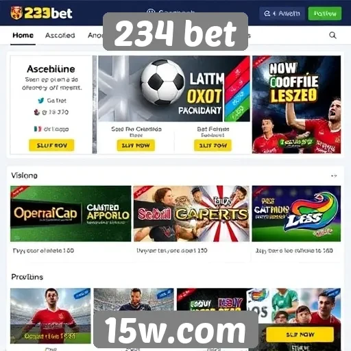 Ofertas e promoções atuais no site 234 bet
