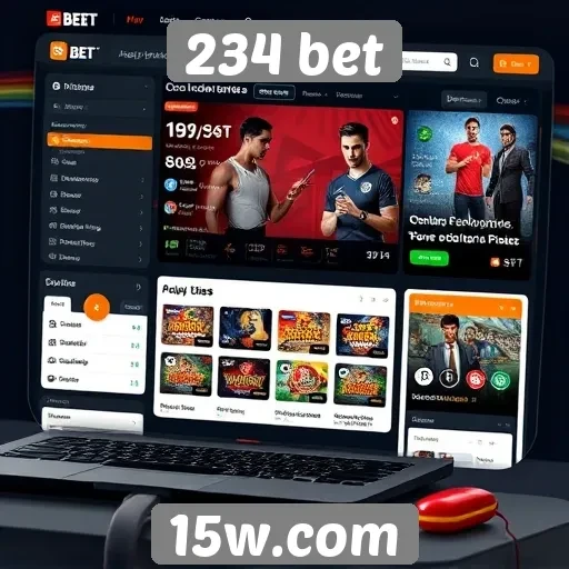 Avaliação da interface do usuário do site 234 bet
